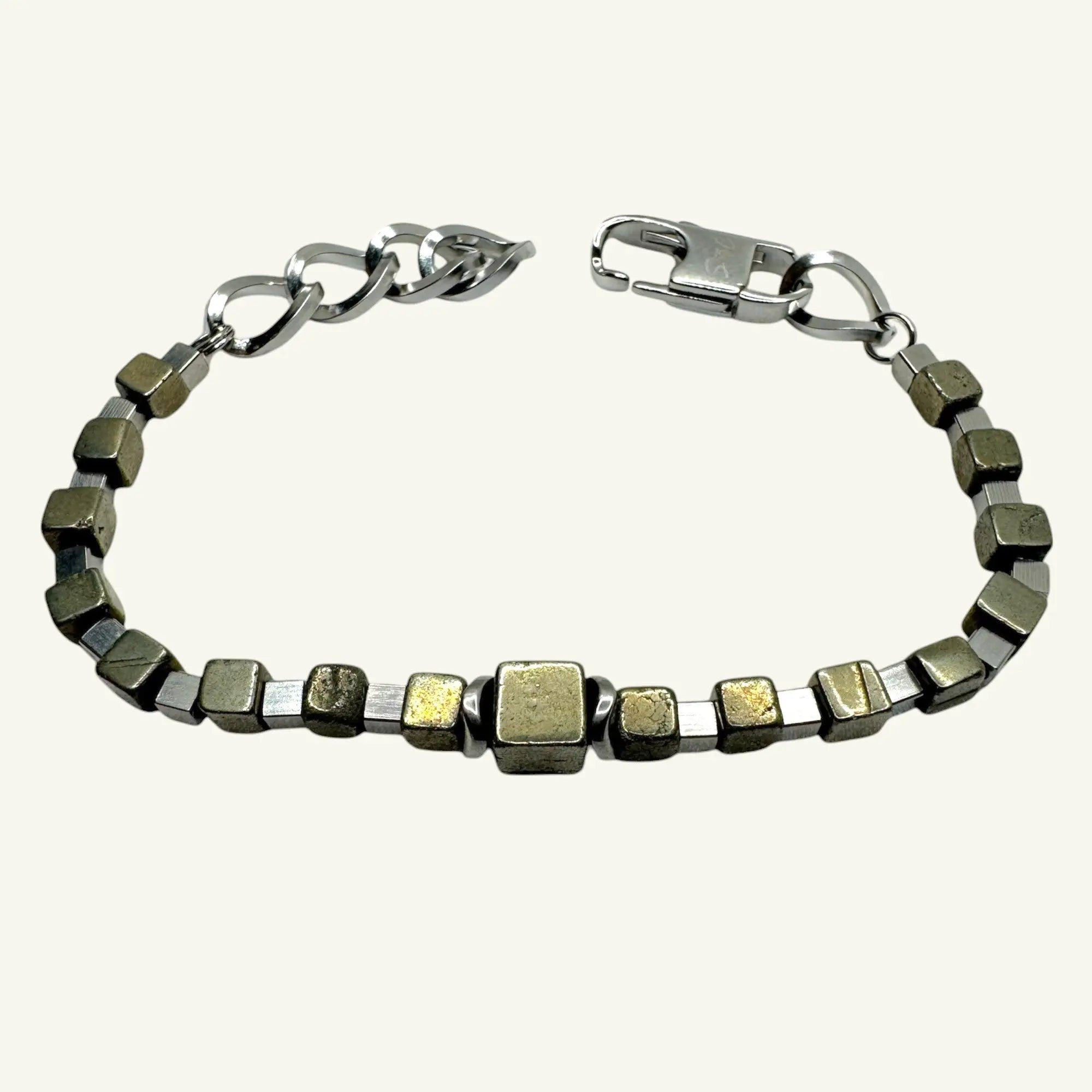 Bracciale pirite Sharifa Crystals